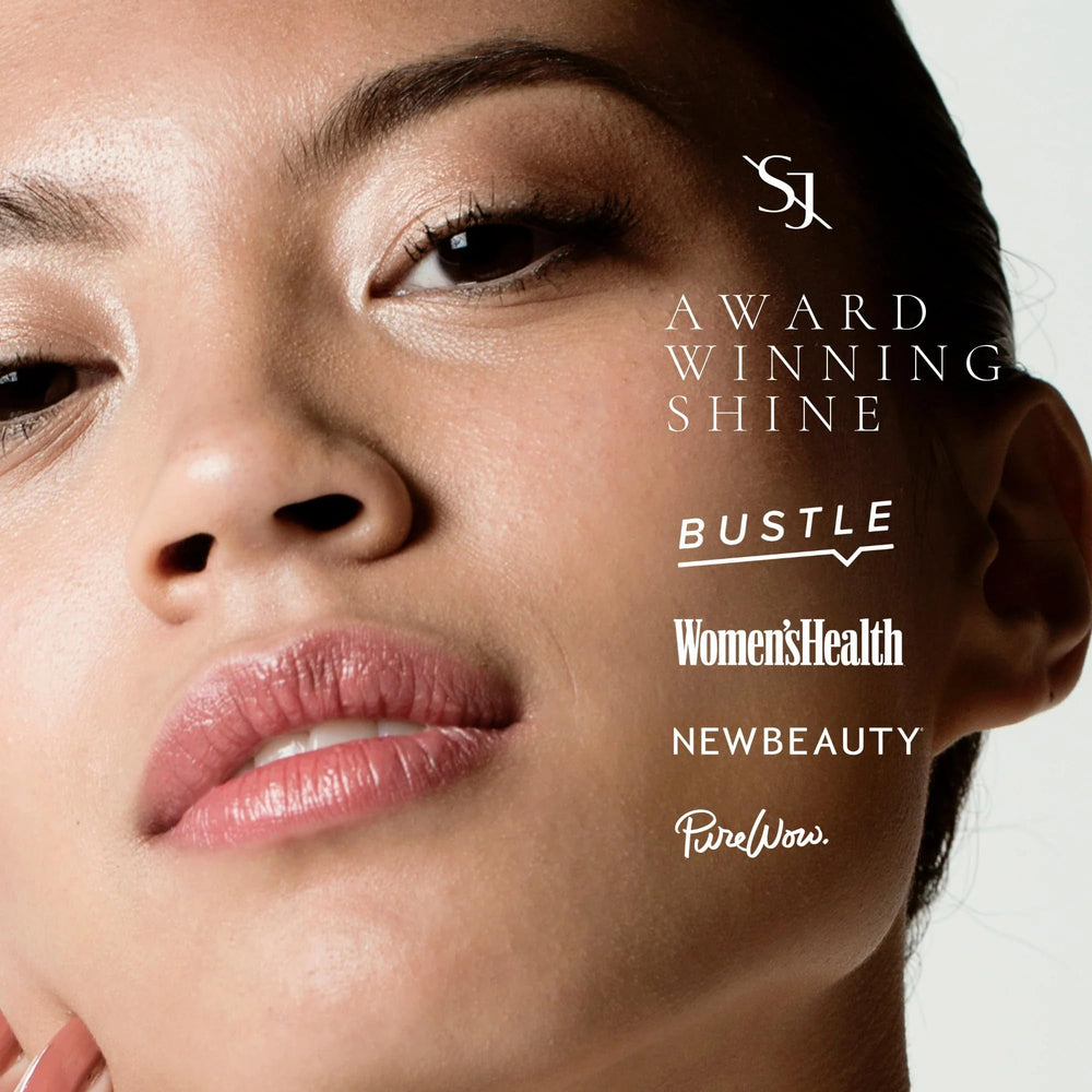 SAINT JANE Lip Oil packaging highlights luxury details