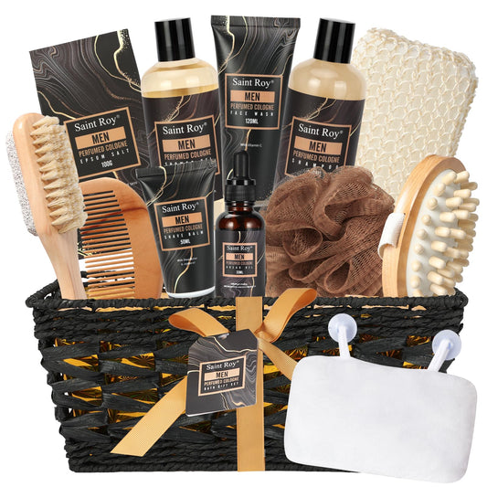 Saint Roy 14-piece gift set for dad's bath routine