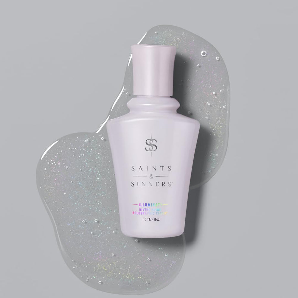 Saints & Sinners Illuminati Divine Shine blends nourishing botanical oils on hair