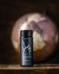 Saiyan Hair Powder translucent-formula blends seamlessly into hair