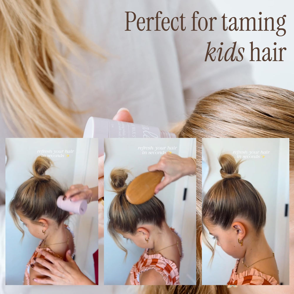 Salée Hair Wax Stick no residue keeps hair clean and easy to restyle.