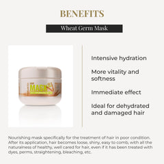 SALERM Nourishing Hair Mask cream texture reveals rich conditioning for hair