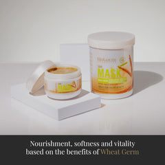 SALERM Nourishing Hair Mask packaging emphasizes premium presentation