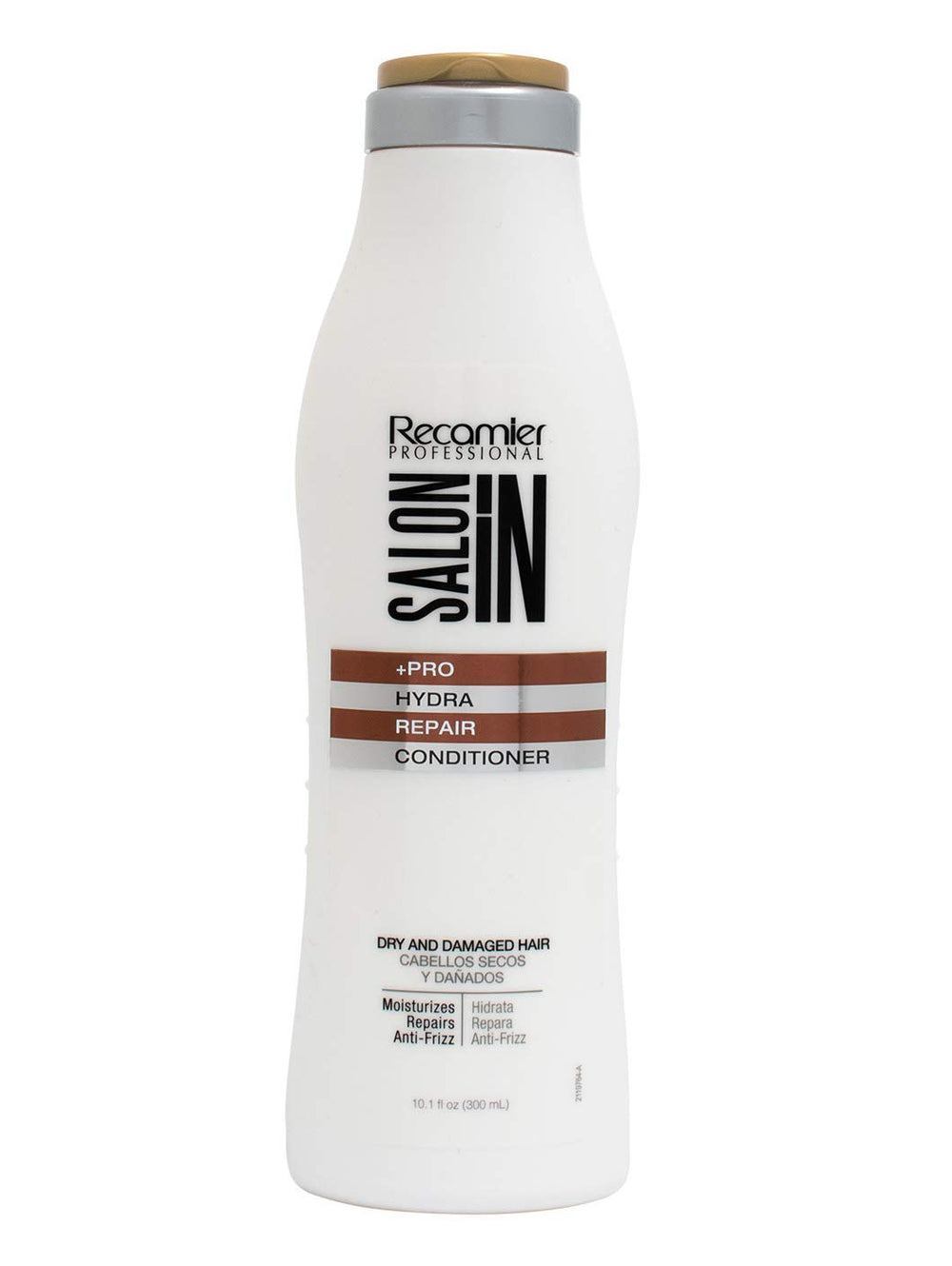 SALOON IN Recamier Hydra packaging and color-safe formula support color protection.