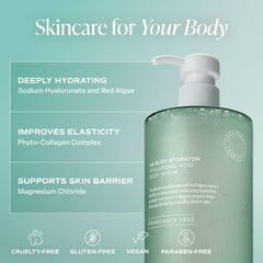 Saltair Serum being applied to skin during daily routine