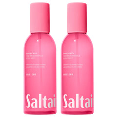 Saltair Pink Beach body mist two-pack bottles for quick fragrance refresh.