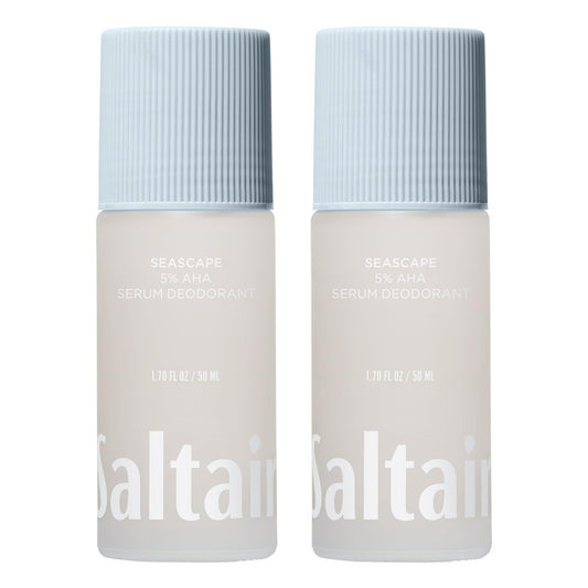 Saltair Serum Deodorant Seascape roller front for all-day freshness.