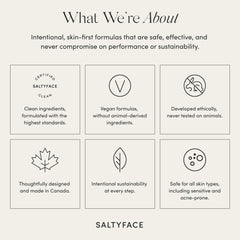 SALTYFACE tanning water integrated into daily routine for a summer glow