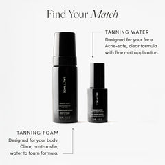 SALTYFACE tanning water aloe cucumber ingredients soothe and hydrate skin