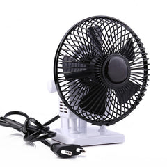 Saluaqui mini electric fan front view showing compact nail dryer ideal for quick polish drying.