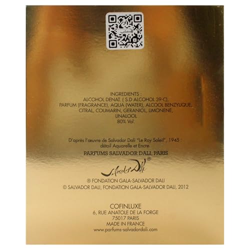 Salvador Dali Le Roy Soleil Extreme spray-mist provides a vibrant aroma ideal for evenings
