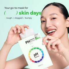 Close-up of AHA/BHA/PHA blend in SAM’U mask ingredients