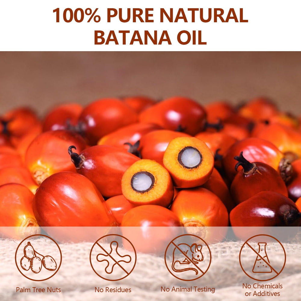 Samnyte Batana Oil in hand shows user-friendly hair care.