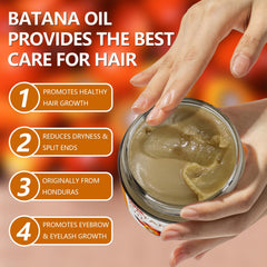 Hair appears healthier with Samnyte Batana Oil’s conditioning and softening effects