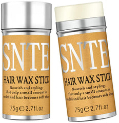 Samnyte Hair Wax Stick bottle and two-pack for easy styling on the go