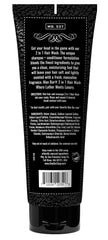 San Francisco Soap Company 2-in-1 hair wash lather forming a rich foam for grooming.