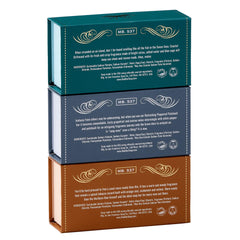 San Francisco Soap Company Man Bar Peppered Patchouli close-up with bold fragrance notes.