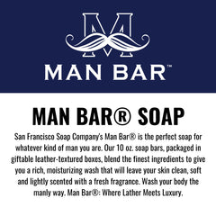 San Francisco Soap Company Six Piece Gift Box packaging ready for gifting