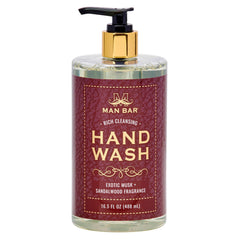 San Francisco Soap Company Exotic Musk & Sandalwood hand wash bottle offers premium daily cleansing.