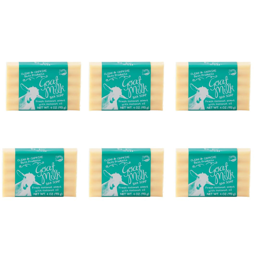 San Francisco Soap Company goat milk bar with fresh coconut provides hydrating cleansing for all skin types.