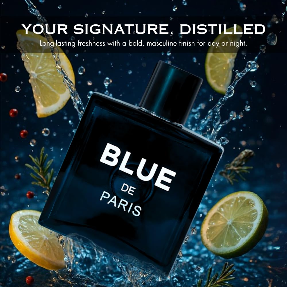 Sandora Fragrances lifestyle scene of a man applying cologne for daily confidence.