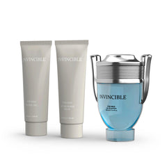 Sandora Fragrances men's gift set bottle cap closeup highlighting crisp grapefruit notes