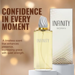 Sandora Fragrances notes visual highlighting freesia, violet, and musk aroma.