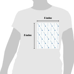 Three-sheet Saniderm pack for multiple tattoos