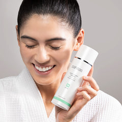 Sanitas Lemon Cream Cleanser pump-action dispenser for easy, mess-free use.