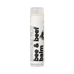 Santa Cruz Paleo lip balm being applied demonstrates gentle daily moisture.