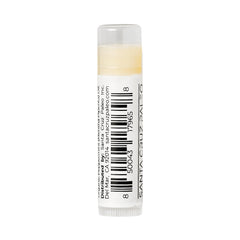 Santa Cruz Paleo lip balm on lips suggests long-lasting wear.