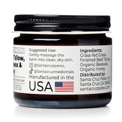 Santa Cruz Paleo minimalist three-ingredient moisturizer with no fragrances.