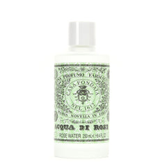 Santa Maria Novella Rose Water bottle for gentle hydration and refreshing toning.