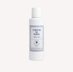 Santa Maria Novella shaving foam 200ml delivers hydration with olive and coconut oils during shaving.