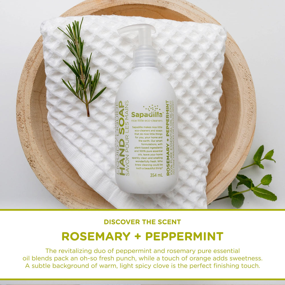 Sapadilla two-pack hand soap ready for family bathrooms and guest spaces