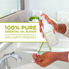 Sapadilla label closeup showing essential oils and natural ingredients