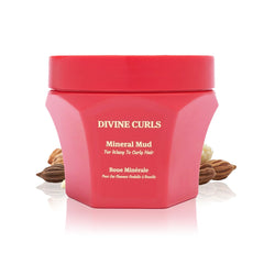 Saphira Divine Mineral Mud jar front showing premium spa grade skincare