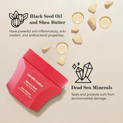 Saphira Divine Mineral Mud texture closeup shows fine clay particles for gentle exfoliation