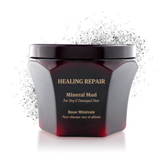 Saphira Healing Mineral Mud 8-5oz bottle nourishes hair with minerals