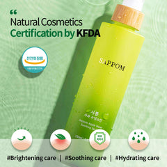 SAPPOM green apple polyphenols provide antioxidant moisturization