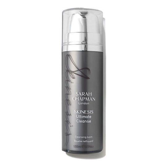 Sarah Chapman Skinesis Ultimate Cleanse bottle, easy makeup removal and refreshing cleanse.