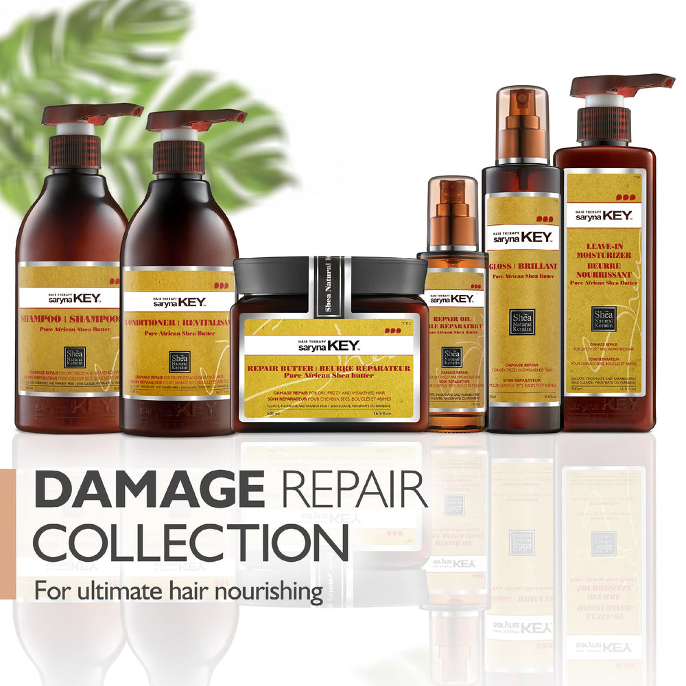 Saryna Key conditioner on damp hair demonstrates hydration and softening
