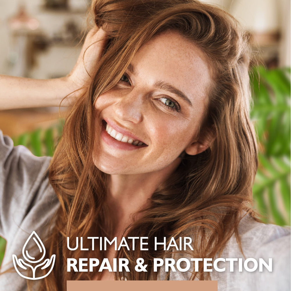Saryna Key hair conditioner texture on hair shows detangling and smoothing