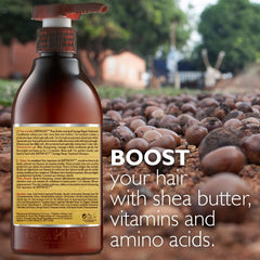 Saryna Key ingredients highlight pure African shea butter for nourishing hydration.
