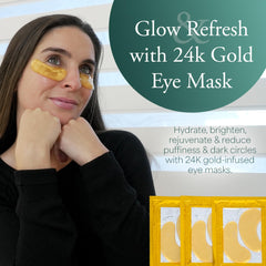 Satavi Naturals steam eye mask relaxing facial tension after long days.
