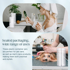 SATINIOR leakproof foam-sealed lids keep contents secure.