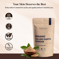 SATTVAYA beauty routine setup featuring natural skincare basics