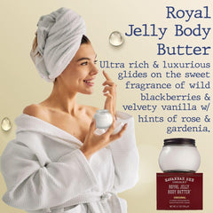 Citrus vanilla scent of Savannah Bee Royal Jelly Body Butter