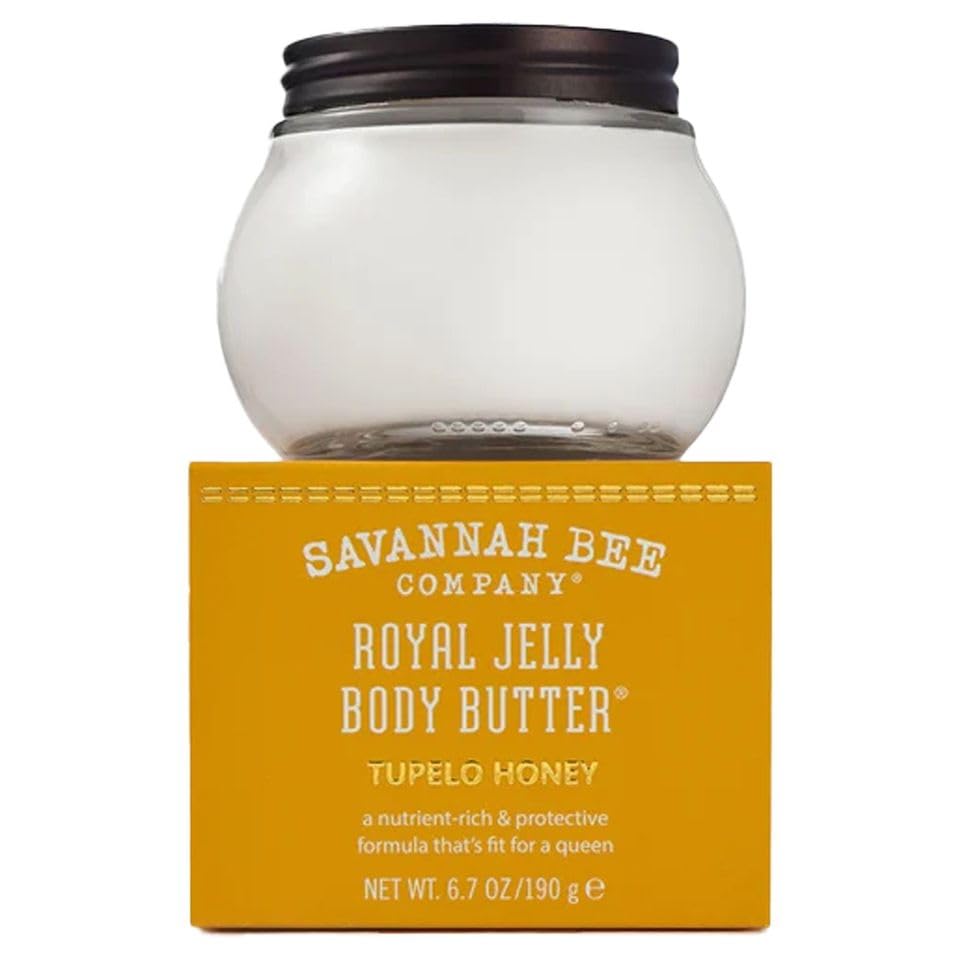 Subtle glow on skin after applying Savannah Bee Royal Jelly Body Butter.