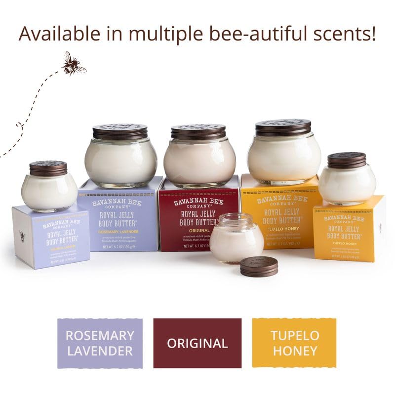 Gift-ready packaging and lavender sprigs emphasize a luxurious sensory body care experience